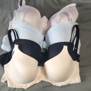 Aerie bras, lot of 4, full coverage / Demi